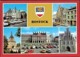 Marienkirche, Große Wasserstraße Thälmann-Platz 1985 - Rostock