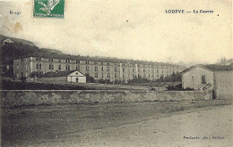 *CPA - 34 - LODEVE - La Caserne - Lodeve