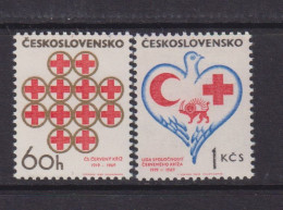 CZECHOSLOVAKIA  - 1969 Red Cross Set Never Hinged Mint - Nuevos