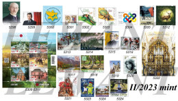 POLAND II / 2023 Set MNH - Unused Stamps