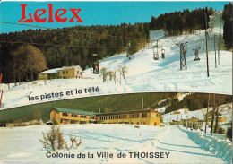 LELEX - Vues : Les Pistes Et Le Télé - Colonie De La Ville De THOISSEY - Sin Clasificación