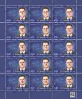 RUSSIA - 2020 -  SHEET MNH ** - 100th Birth Anniversary Of Vladimir P. Ivanov - Nuevos