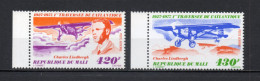 MALI  PA  N° 298 + 299   NEUFS SANS CHARNIERE  COTE 6.50€    AVIATEUR AVION - Mali (1959-...)