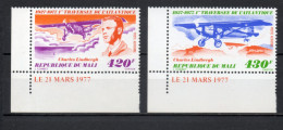 MALI  PA  N° 298 + 299   NEUFS SANS CHARNIERE  COTE 6.50€    AVIATEUR AVION - Mali (1959-...)