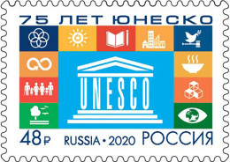 RUSSIA - 2020 -  STAMP MNH ** - 75th Anniversary Of The UNESCO - Unused Stamps