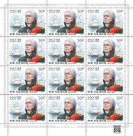 RUSSIA - 2020 -  SHEET MNH ** - Admiral Fyodor F. Ushakov - Unused Stamps