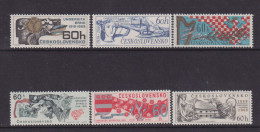 CZECHOSLOVAKIA  - 1969 Anniversaries Set Never Hinged Mint - Ungebraucht