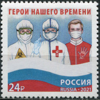 RUSSIA - 2021 -  STAMP MNH ** - The Image Of Modern Russia. Heroes Of Our Time - Nuovi