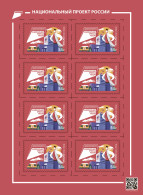 RUSSIA - 2020 - MINIATURE SHEET MNH ** - National Projects Of Russia. Healthcare - Nuevos