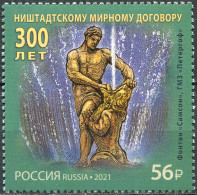 RUSSIA - 2021 -  STAMP MNH ** - 300 Years Of The Nishtadsky Peace Treaty - Ungebraucht