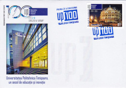 UNIVERSITY TIMISOARA ,COVER  FDC, 2020, ROMANIA - FDC