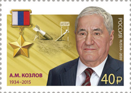 RUSSIA - 2020 -  STAMP MNH ** - Hero Of Russia A. M. Kozlov (1934-2015) - Nuovi