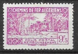 Algérie Mh * 10 Euros 1945 Sans Impression Without Overprint - Pacchi Postali