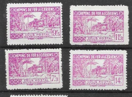 Algérie Mh * 40 Euros 1945 Sans Impression Without Overprint - Paquetes Postales