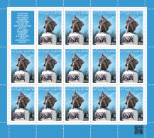 RUSSIA - 2021 -  SHEET MNH ** - Those Who Died In The Defense Of The Fatherland - Ungebraucht