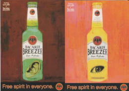 Bacardi Breezer - Lotto 2 Promocard - Pubblicitari