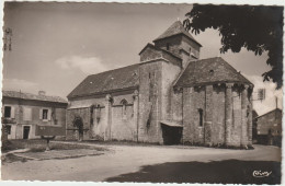 CPSM PHOTO - 79 - LIMALONGES - L'Eglise Et La Poste - Balance - Vers 1950 - Sonstige & Ohne Zuordnung