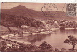 64. HENDAYE PLAGE. CPA. Edit JOVE.   LE PIC DE LA HAYA ET HENDAYE VILLE VUS DE BELLE- VUE .ANNEE 1932 + TEXTE - Hendaye