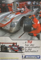 MICHELIN - AUDI - LE MANS - Promocard PC 3800 - Publicité