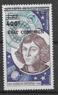 Comoros Copernicus Mnh ** Nsc 1975 Good Airmail 10 Euros - Comoros