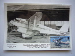 Avion / Airplane / BEA - BRITISH EUROPEAN AIRWAYS / De Havilland D.H.84 Dragon II / Registered As G-AGSH / Carte Maximum - 1919-1938