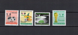 Bolivia 1986 Football Soccer World Cup Set Of 4 MNH - 1986 – México