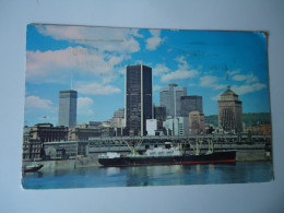 CANADA    POSTCARDS  1967 SHIPS  MONTREAL POSTED GREECE MORE    PURHASES 10% DISCOUNT - Zonder Classificatie