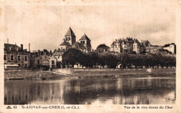 K0405 - St AIGNAN Sur CHER - D41 - Vue De La Rive Droite Du CHER - Saint Aignan