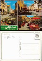 Ansichtskarte Lindau (Bodensee) Fußgängerzone (Mehrbildkarte) 1991 - Otros & Sin Clasificación