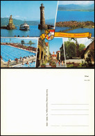 Lindau (Bodensee) Mehrbildkarte Mit 5 Ortsansichten U.a. Hafen 1994 - Otros & Sin Clasificación