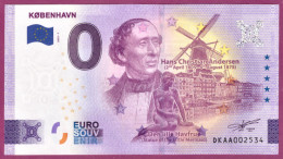 0-Euro DKAA 2022-1 KOBENHAVEN - KØBENHAVN - HANS CHRISTIAN ANDERSEN - MERMAID - Prove Private