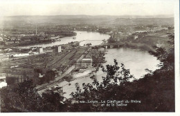 *CPA  - 69 - LYON - 2ème -  Le Confluent Du Rhône Et De La Saône - Lyon 2