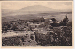 PALESTINE - NAZARET ET ENVRIONS - NAÏM  - CARTE ISSUE D'UN CARNET ALBUM SOUVENIR DE LA PALESTINE - Palestine