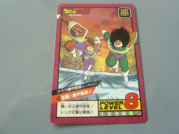 Dragon Ball Z - Power Level - 8 - 5 -  N° 70 - Editions Bandai - Année 1992 - - Dragonball Z