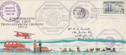 Ross Dependency NZ Antarctic Research Expedition Cape Hallet IGY Ca FEB 1958 (RO173) - Covers & Documents