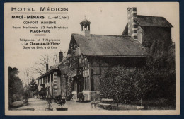 41  MACE MENARS  Hôtel Médicis  Route Nationale 1, La Chaussée Saint Victor - Sonstige & Ohne Zuordnung