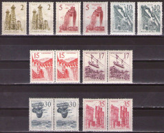 Yugoslavia 1958 - Industry And Architecture - LOT - MNH**VF - Ungebraucht