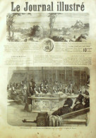 Le Journal Illustré 1865 N°71 Cannes (06) Lord Palmerston Rome Procession La Fête Dieu - 1850 - 1899