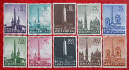 READ  Obelisques Obelisken Obelisks 1959 Mi 317-326 Yv PA 35-44 POSTFRIS / MNH / ** VATICANO VATICAN VATICAAN - Ongebruikt