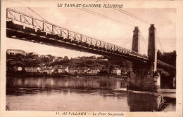 N°1786 W -cpa Auvillar -le Pont Suspendu- - Auvillar