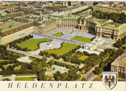 Wien, Heldenplatz, Neue Hofburg, Luftbild Ngl #G4982 - Sonstige & Ohne Zuordnung