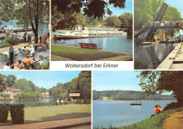 Woltersdorf Bei Berlin/Erkner Schiff Schleuse See Gl1982 #168.024 - Other & Unclassified