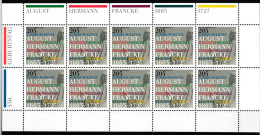 BRD 2989 Postfrisch Als Kleinbogen Zehnerbogen Frankatur Nominale #HN564 - Altri & Non Classificati