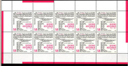 BRD 3031 Postfrisch Als Kleinbogen Zehnerbogen Frankatur Nominale #HN588 - Autres & Non Classés
