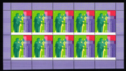 BRD 3065 Postfrisch Als Kleinbogen Zehnerbogen Frankatur Nominale #HN606 - Altri & Non Classificati