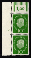 Berlin 183 DZ 7 Postfrisch Senkrechtes Paar Vom Eckrand, Druckerzeichen 7 #HJ452 - Altri & Non Classificati