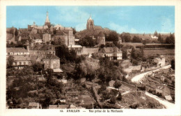 N°1787 W -cpa Avallon -vue Prise De La Morlande- - Avallon