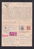 1967 - 20 Pf. Doppel-Ganzsache (P 67) Per Eilboten Nach Italien - Antwortteil Per Eilboten Zurück Gebraucht - Cartes Postales - Oblitérées