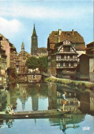 *CPM - 67 - STRASBOURG - La Petite France Et La Cathédrale - Pécheurs - Strasbourg