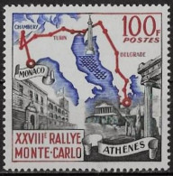 MONACO - 28EME RALLYE AUTOMOBILE DE MONTE-CARLO - N° 510 - NEUF** MNH - Unused Stamps